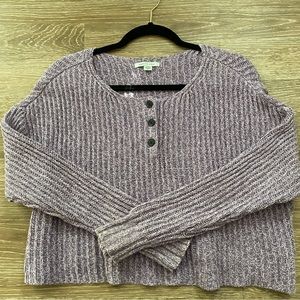 American Eagle Crop Sweater
